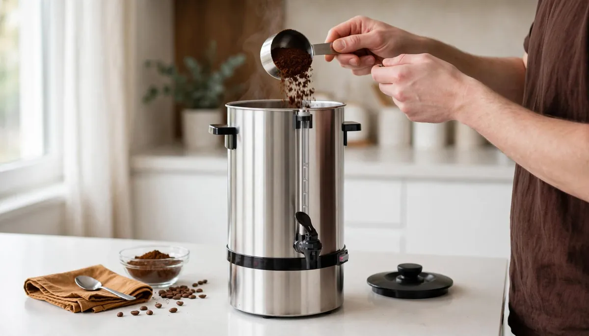Dosage café percolateur 6 litres