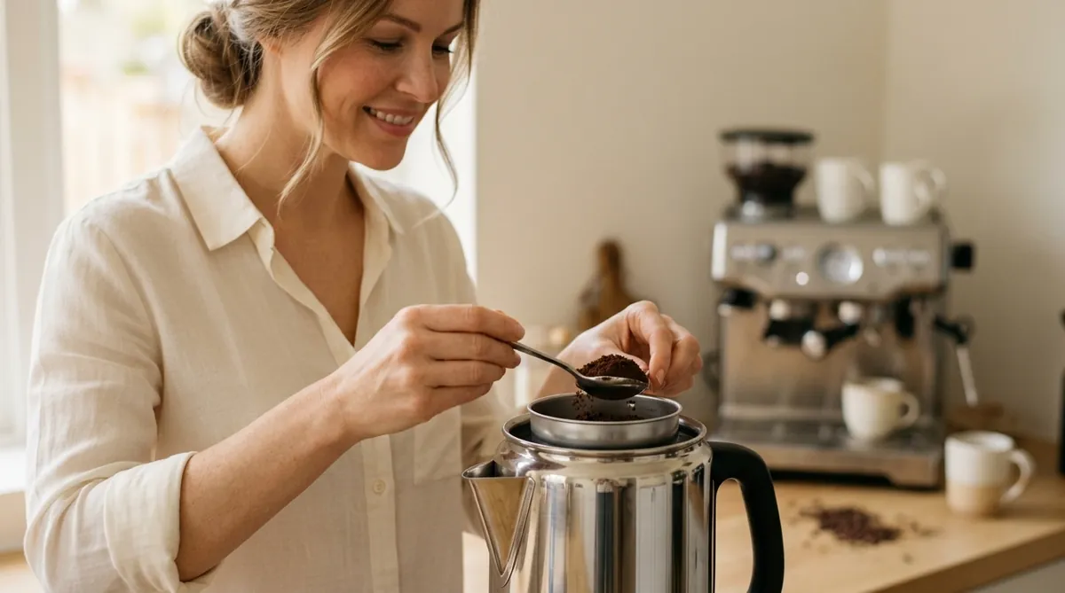 Dosage café percolateur 10 litres, combien mettre ?